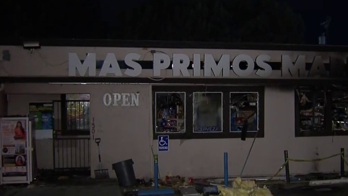 Overnight fire damages Concord market