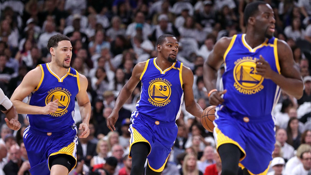 Klay Thompson, Draymond Green chirp former teammate Kevin Durant for his 2017 Warriors vs 76ers take