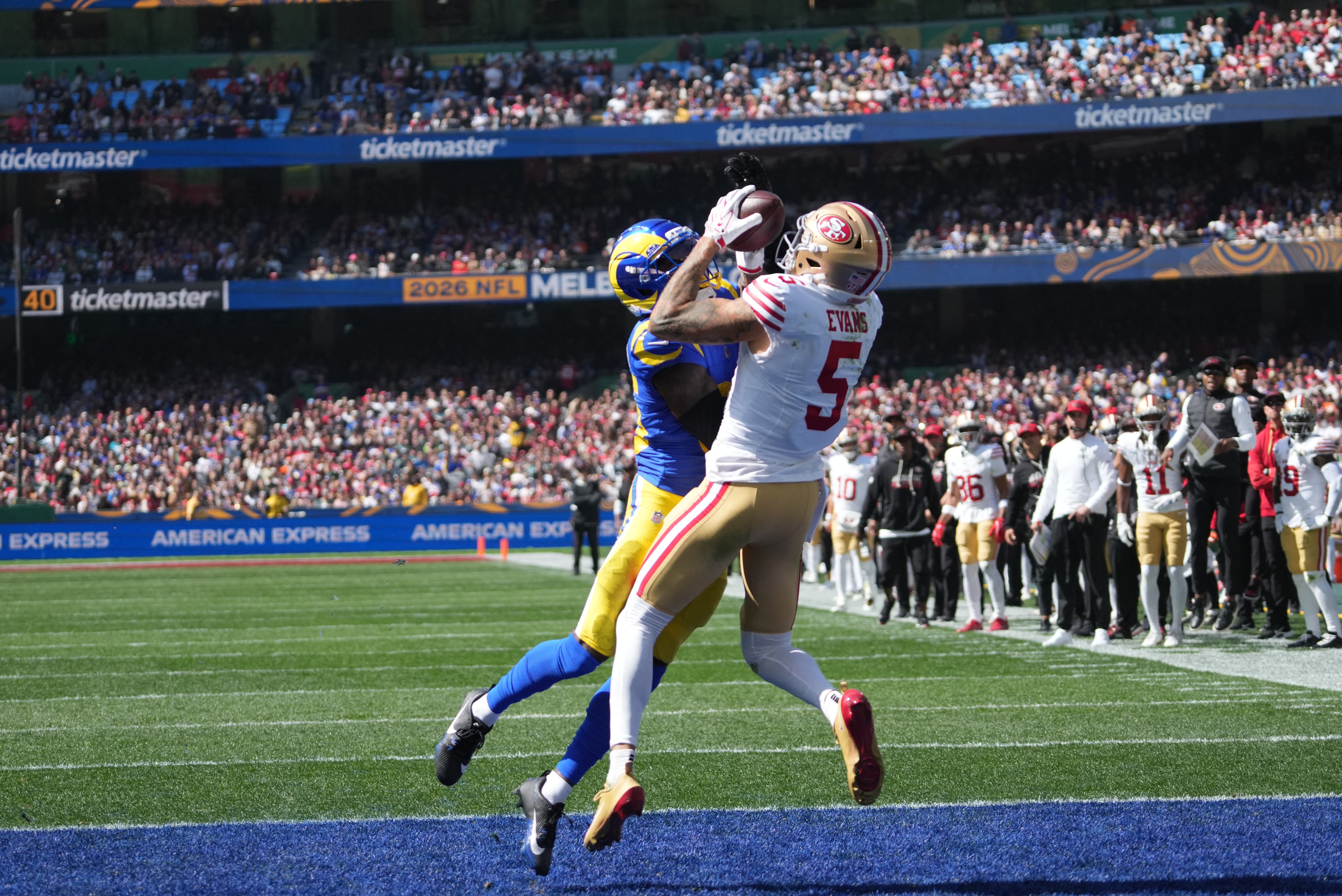 49ers general manager John Lynch speaking on the De'Zhaun Stribling injury