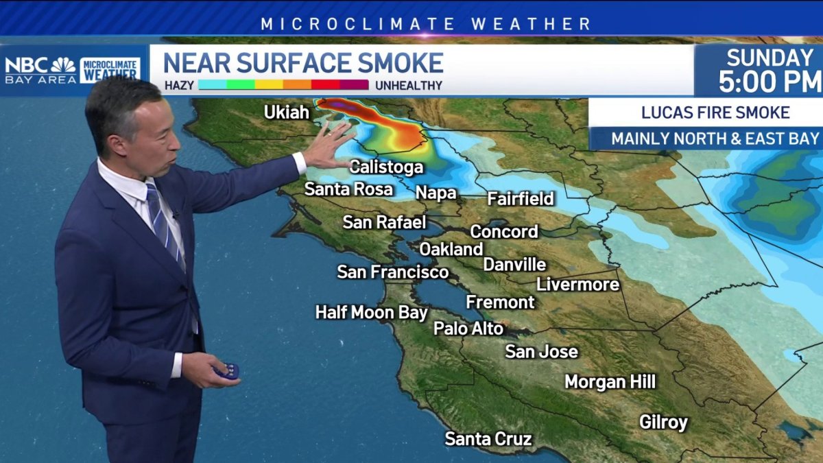 Rob's forecast: Breezy, mild with wildfire smoke inland