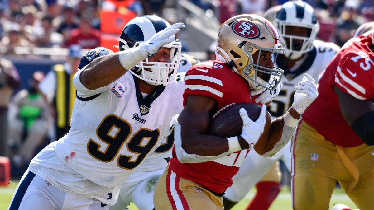 Aaron Donald traveling with Rams to Australia, Week 1 status vs. 49ers still TBD