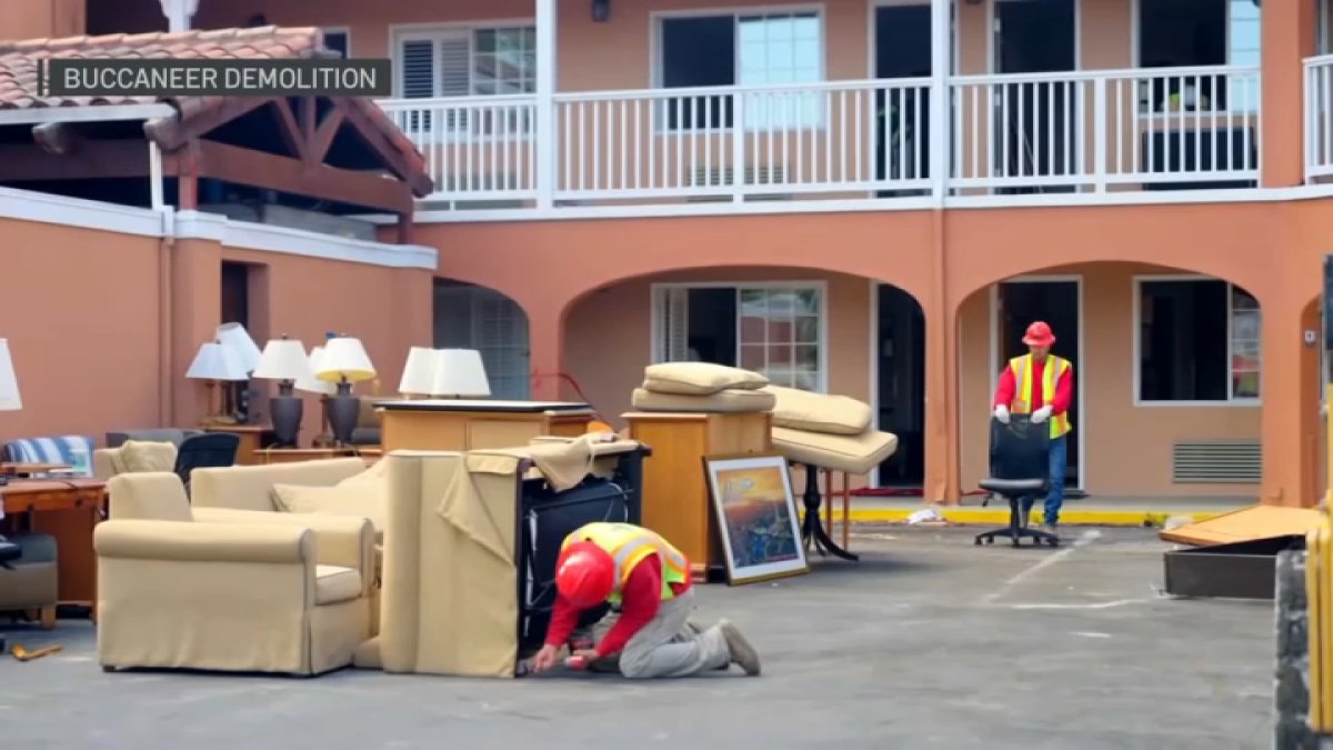 Demolition company donates hundreds of items from razed Millbrae inn