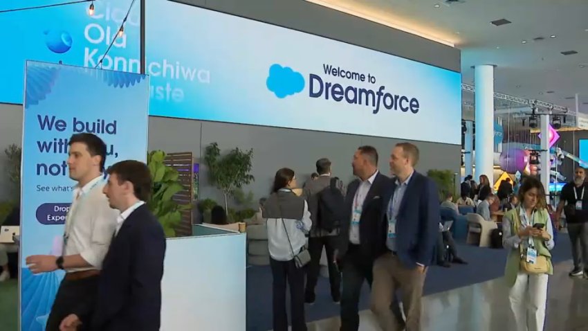 Dreamforce conference in San Francisco.