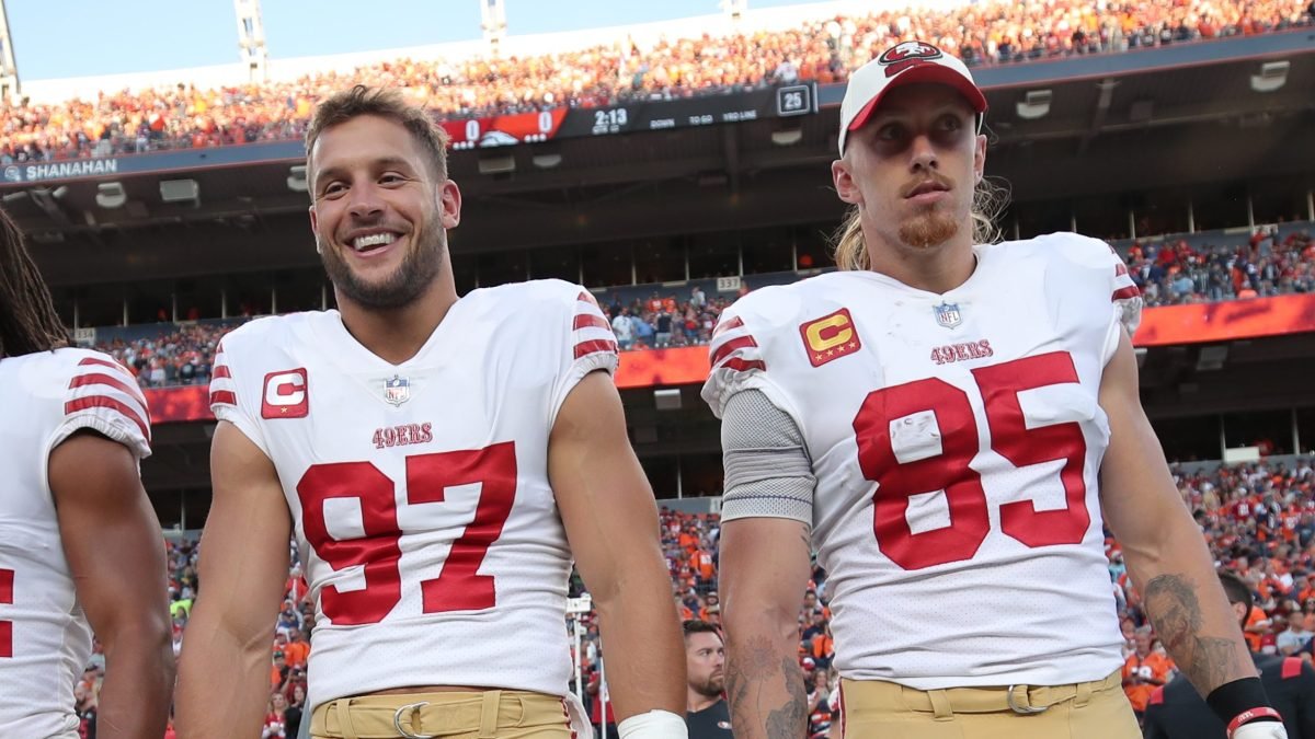 Nick Bosa to play, George Kittle ‘in good shape' for 49ers' Week 1 game vs. Rams