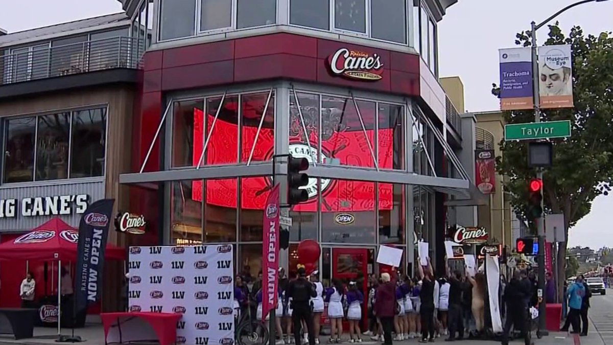 San Francisco's first Raising Cane's opens at Fisherman's Wharf