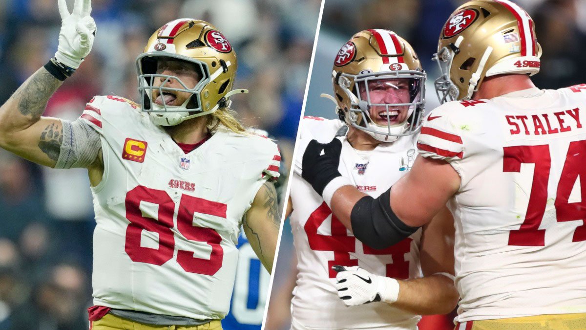 George Kittle begins landmark 10th NFL season with 49ers alongside Kyle Juszczyk