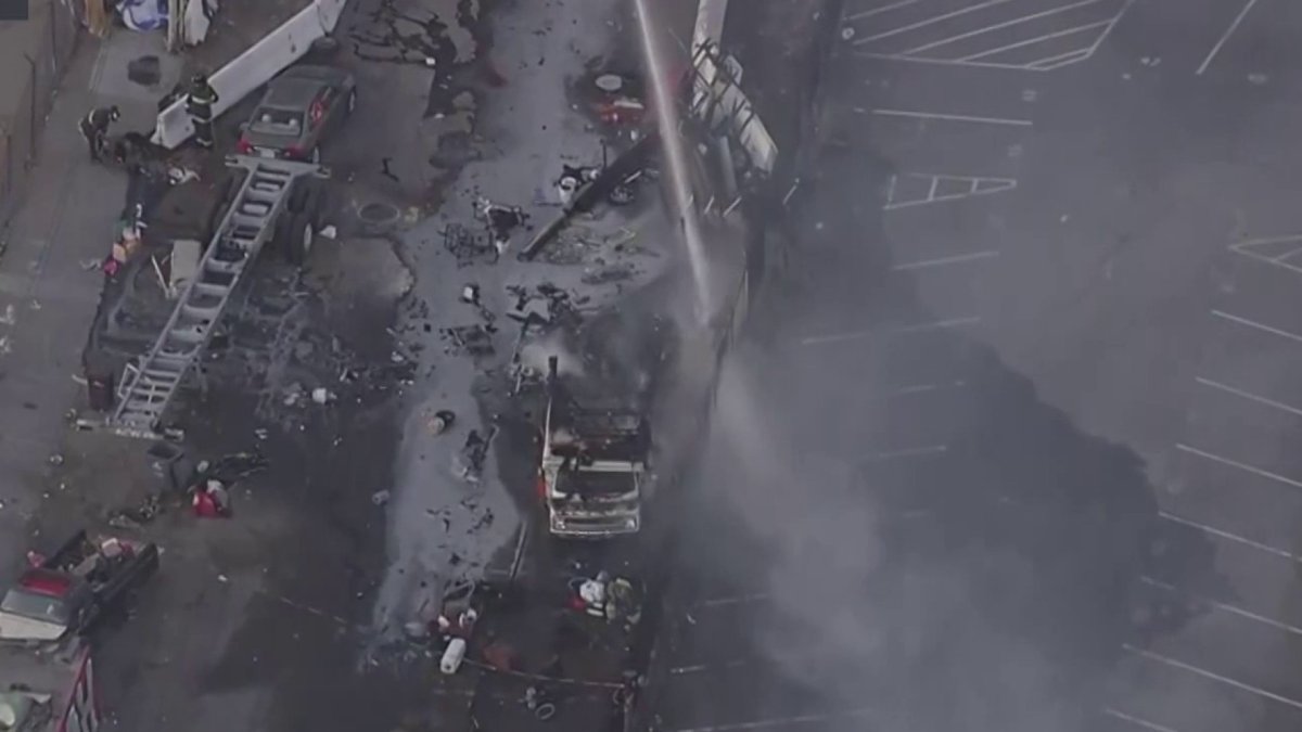 RV catches fire near West Oakland BART station
