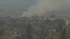 Firefighters battle vegetation fire near I-80 in Berkeley