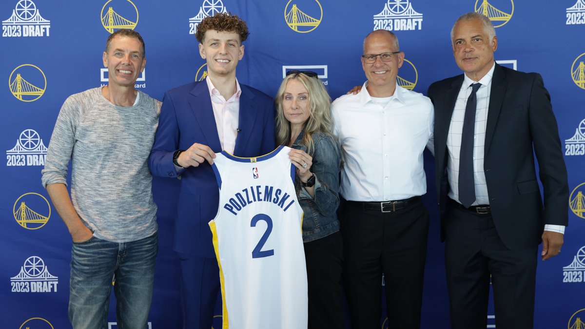 How Warriors' Brandin Podziemski formed competitiveness through family tradition