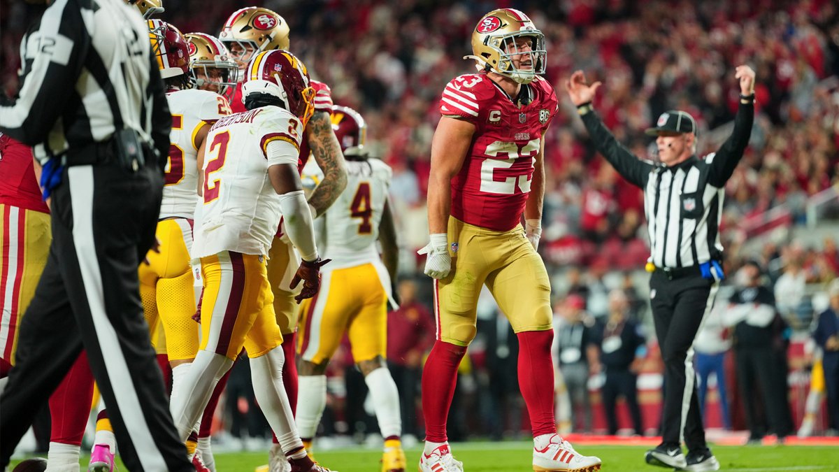 What we learned as Brock Purdy. Christian McCaffrey, 49ers move to 6-0 after holding off Commanders