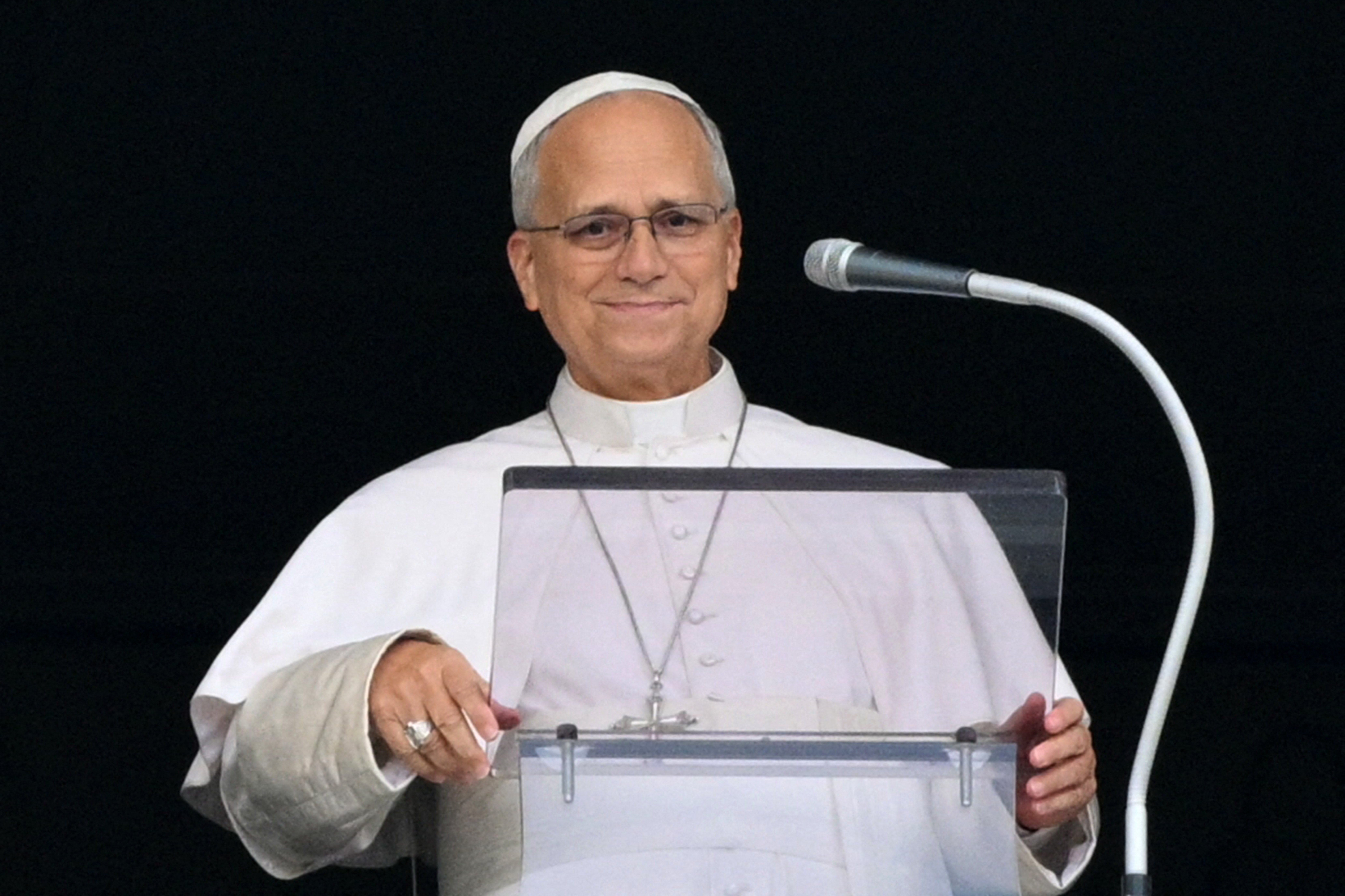 Pope Leo tells faithful in St. Peter's Square he will gradually resume duties