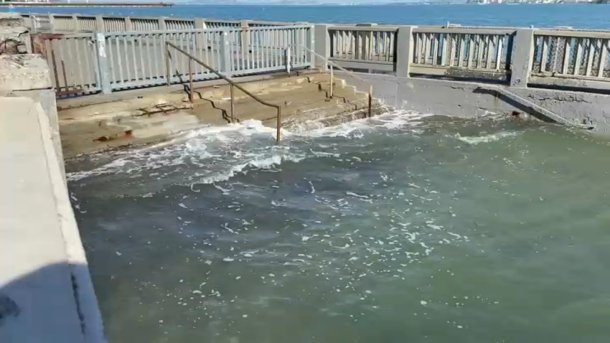 High tides pose minor coastal flooding risk across the Bay Area