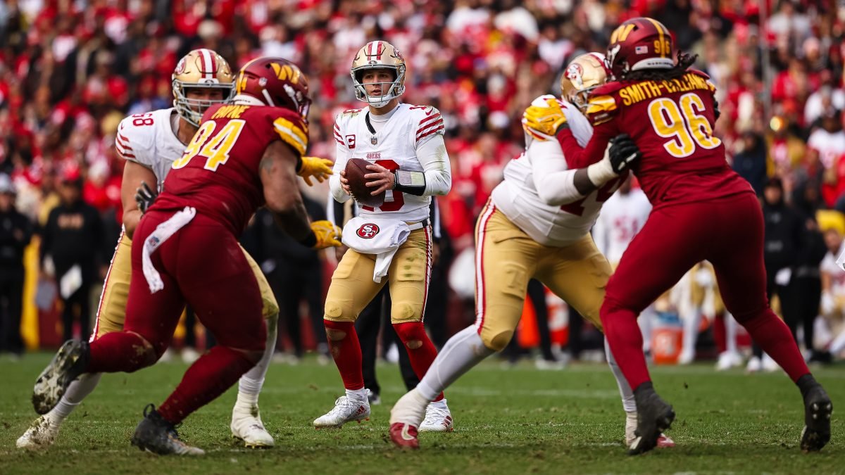 49ers vs. Commanders live updates: Brock Purdy on the verge of making NFL history in Week 6