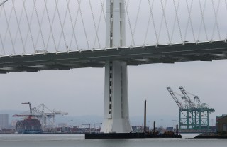 Overturned Vehicle Prompts Major Delays on Bay Bridge