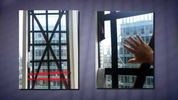 [BAY]    The Crack window raises more concern among residents of the Millennium Tower