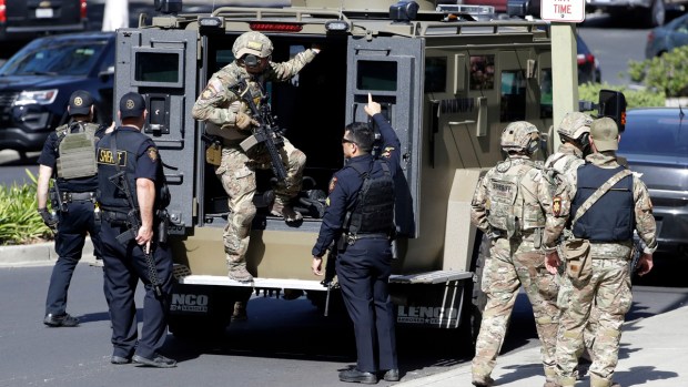 Photos: YouTube Shooting Unfolds in Chaotic Scene