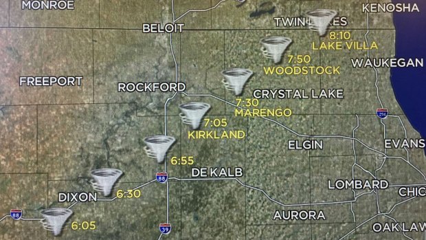 Tornado Levels Illinois Town Killing 2 Nbc Bay Area 2311