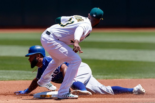 A's Salvage Series Split With Walkoff Walk to Beat Rangers